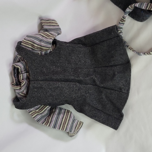 American Girl Pleasant Company Vintage Doll Outfit Grey School Set - Picture 3 of 9